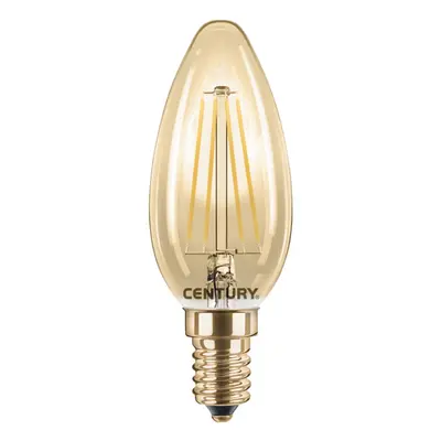 LED FILAMENT SVÍČKA EPOCA 4W E14 2200K 320Lm 360d 35x97mm IP20 - CENTURY