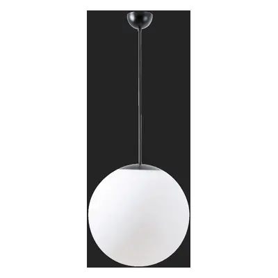 ADRIA P3 závěsné skleněné svítidlo černá / bílá IP40 3000 K 27W LED - OSMONT