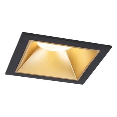 LED vestavné svítidlo 3-krokové-stmívatelné Cole Coin základní sada IP44 hranaté 88x88mm Coin 3x