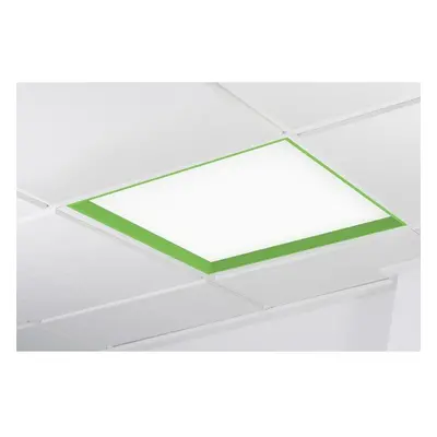 WINNER LED panel zelená 3000K mikroprisma nestmívatelné 37W čtverec - KOHL-Lighting