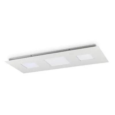 LED Stropní přisazené svítidlo Ideal Lux RELAX PL D110 255941 84W 8100lm 3000K IP20 110cm bílé s