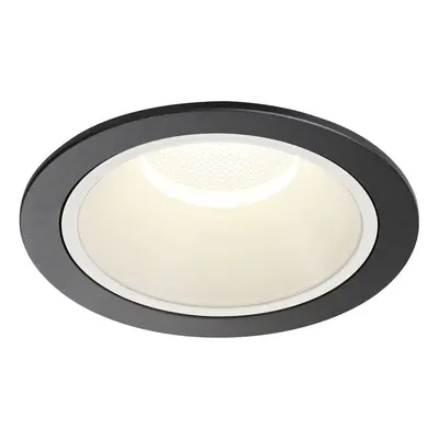 NUMINOS® DL XL vnitřní LED zápustné stropní svítidlo černá/bílá 4000 K 40° - BIG WHITE (SLV)