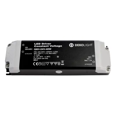 Deko-Light napájení BASIC CV Q8H-24-40W konstantní napětí 0-1700 mA IP20 24V DC 40W - LIGHT IMP