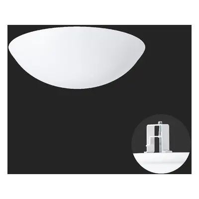 TITAN V1 stropní/nástěnné plastové polovestavné svítidlo bílá IP44 2700-6500 K 18W LED - OSMONT