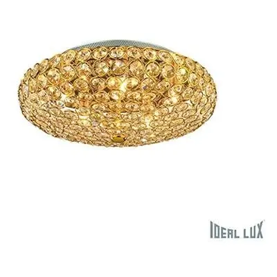 Stropní a nástěnné svítidlo Ideal Lux King PL5 oro 073187 - IDEALLUX