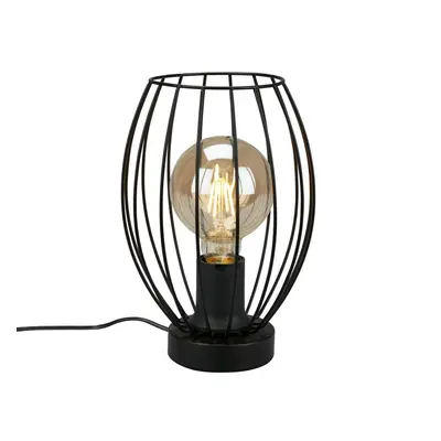 Stolní lampa, 25,6 cm, max. 25 W, černá - BRILO