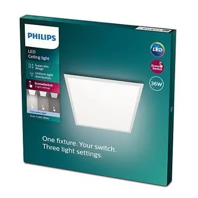 LED Stropní přisazený panel Philips Superslim Touch CL560 929002665701 36W 3600lm 4000K IP20 60c