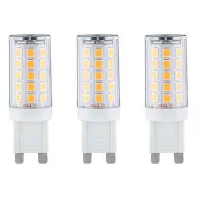 LED 3ks-sada Non Dim G9 230V 3x2,5W 2700K čirá - PAULMANN