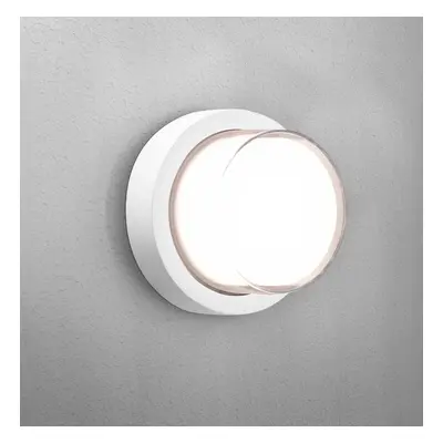 PURA LED venkovní nástěnné svítidlo Round bílá 10W 4000K IP65 - CENTURY