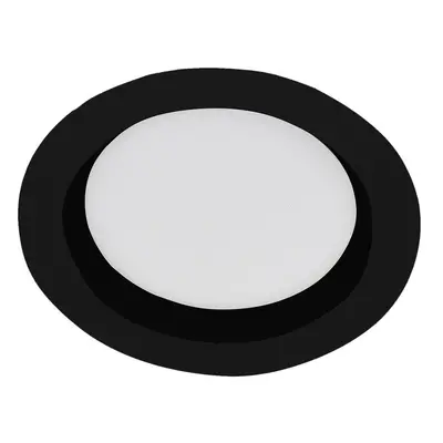 533002RBBO3 Zápustné svítidlo LACUS BLACK LED IP44 15W 3000K 1470lm 142mm - KOHL-Lighting (sta