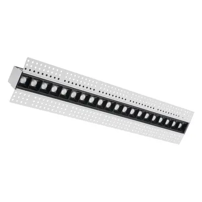 MINIMAL Recessed linear LED 20W 3000K 1600lm CRI95 45d INSTALACE MAGNET - CENTURY