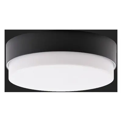 TRITON 2 stropní/nástěnné průmyslové plastové svítidlo černá / bílá IP65 3000 K 27W LED HF nouzo