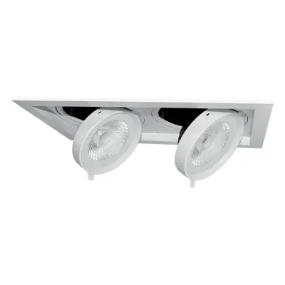 SVÍTIDLO LED REGIA ZAPUŠTĚNÉ VÝKLOPNÉ 2 MODULY 335 mm 30W 4000K Ra95 2530Lm 38d DIMM IP20 - CENT