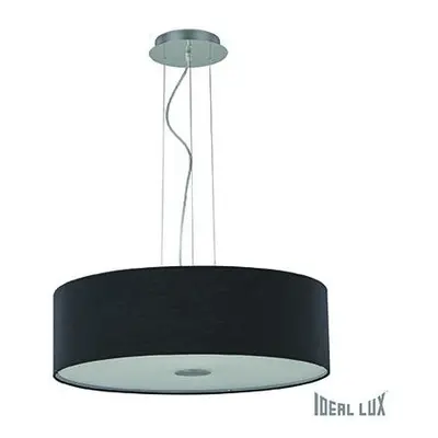 Závěsné svítidlo Ideal Lux Woody SP5 nero 105628 černé - IDEALLUX