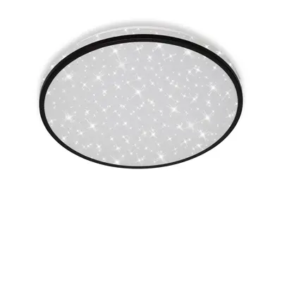 LED stropní svítidlo hvězdné nebe, pr. 38 cm, 24 W, černá - BRILONER