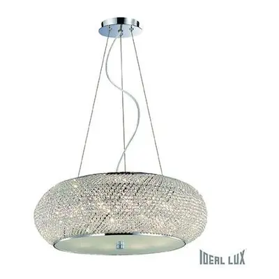 Závěsné svítidlo Ideal Lux Pasha SP10 cromo 082196 - IDEALLUX