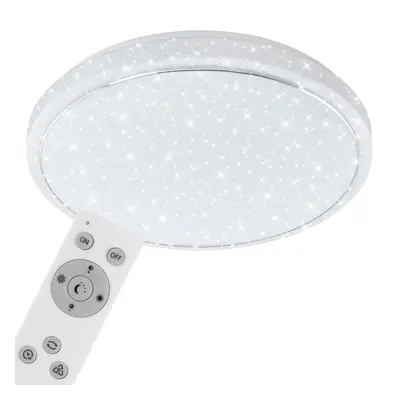 LED stropní svítidlo hvězdné nebe, pr. 56 cm, 48 W, bílé - BRILO