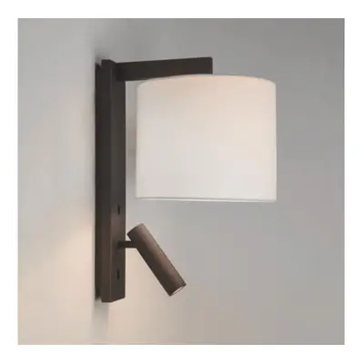 Nástěnná základna Ravello bronz 1x40W E27 a 1x2W LED (STARÝ KÓD: AST 7459 ) - ASTRO Lighting