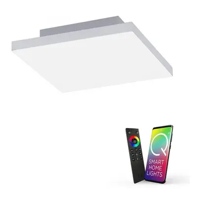 Q-FRAMELESS, stropní svítidlo, Smart Home, 30x30cm ZigBee RGB+2700-5000K - PAUL NEUHAUS