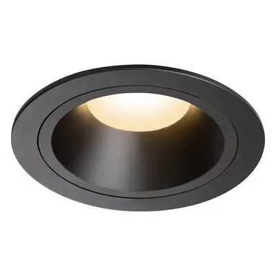 NUMINOS® DL L vnitřní LED zápustné stropní svítidlo černá/černá 2700 K 40° - BIG WHITE (SLV)