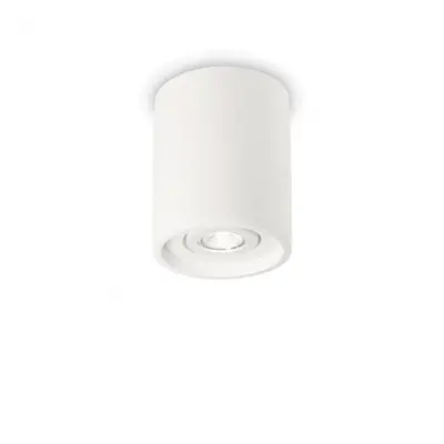 Stropní svítidlo Ideal Lux Oak PL1 round bianco 150420 kulaté bílé - IDEALLUX