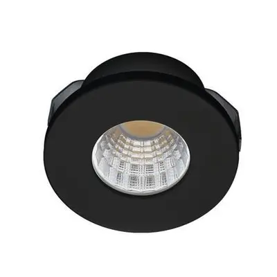 LED Stropní podhledové svítidlo Azzardo Fill 5W R 3000K black AZ3381 5W 425lm 3000K IP20 4,5cm k