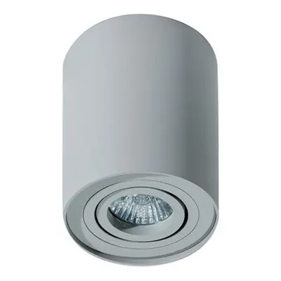 Stropní bodové přisazené svítidlo Azzardo Bross 1 bright grey AZ1437 GU10 1x50W IP20 9,6cm světl