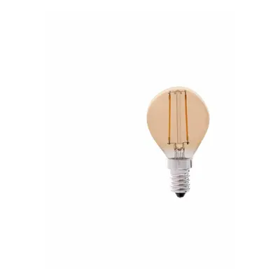 LED žárovka G45 E14 2W filament AMBER 2200K - FARO