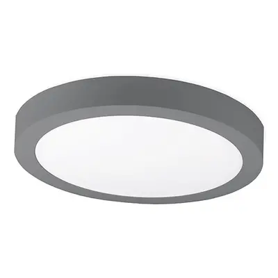 Stropní svítidlo DISC šedé LED 56W 6000K Ø600mm kulaté - KOHL-Lighting