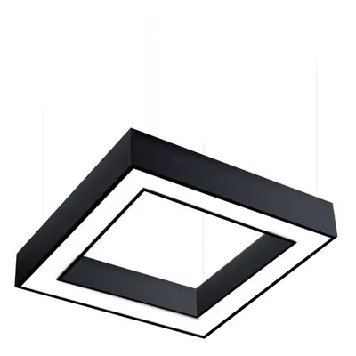 Závěsné svítidlo ALBERTA S-LIGHT SQUARE LED 91,2W 4000K 8500lm 95x95cm černé (10196.95.PN.BK.OP.