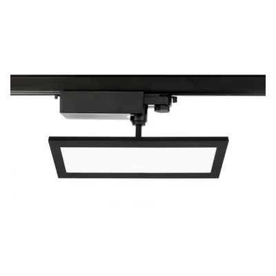 Deko-Light kolejnicový systém 3-fázový 230V Panel Track Light, 20 W, 4000 K, černá 110-240V AC/5