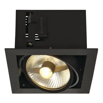 KADUX 1 ES111, svítidlo typu downlight, černé matné, max. 75 W - BIG WHITE (SLV)