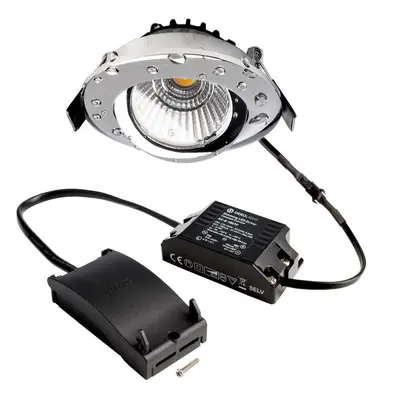 Deko-Light stropní vestavné svítidlo, Dione IP, 8,5 W, DIM, 2700 K, 220-240V 750 lm chrom - LIGH