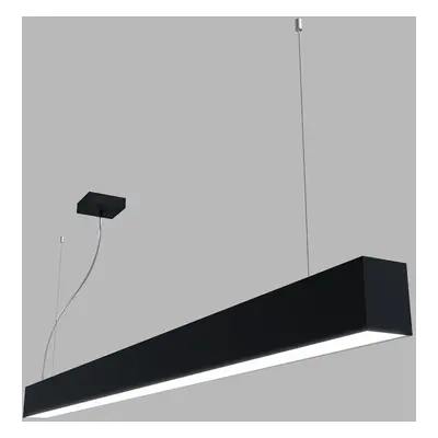 LED2 Závěsné svítidlo LINO II 150 P-Z, B PRISMA 49W DALI/PUSH DIM 3CCT 3000K/3500/4000K černá - 