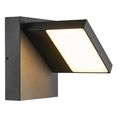 ABRIDOR Outdoor, nástěnné LED svítidlo, IP55, antracitové, 3000/4000K - BIG WHITE (SLV)