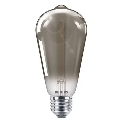 LED Filamentová žárovka Philips LEDClassic smoky ND RFSRT4 8718699759650 E27 ST64 2,3-11W 100lm 