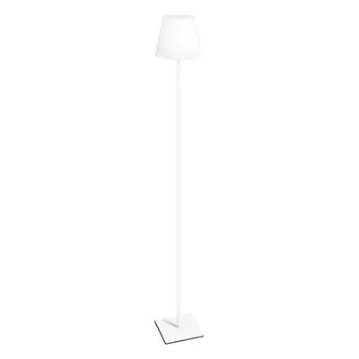 LED venkovní stojací lampa ALTEA nabíjecí USB 3000K IP44 bílá - CENTURY