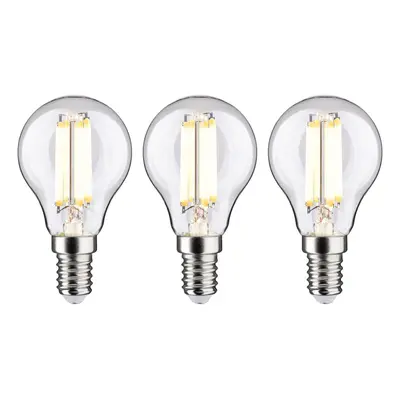 Eco-Line Filament 230V LED kapka E14 3ks-sada 82mm 2,5W 3000K čirá - PAULMANN