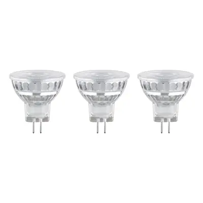 Standard 12V LED reflektor GU4 3x1,8W 2700K stříbrná - PAULMANN