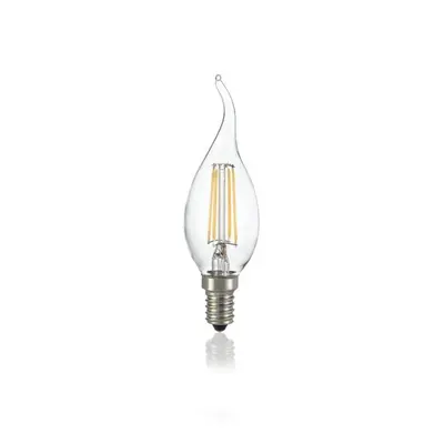 LAMPADINA CLASSIC E14 4W COLPO DI VENTO TRASP 4000K - IDEALLUX