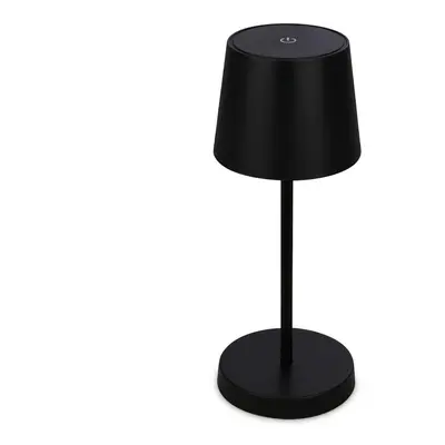 LED nabíjecí stolní lampa 26 cm 2,6W 150lm černá - BRILO