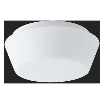 CRATER 1 stropní/nástěnné skleněné svítidlo bílá IP43 4000 K 8W LED - OSMONT