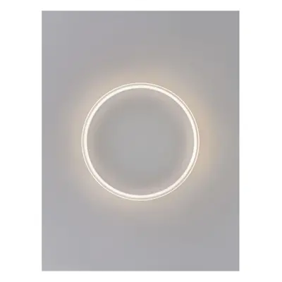 Stropní svítidlo WILLOW bílá ocel a akryl D60x6cm LED 60W - NOVA LUCE