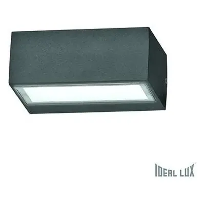 Venkovní nástěnné svítidlo Ideal Lux Twin AP1 antracite 115368 antracitové IP44 - IDEALLUX