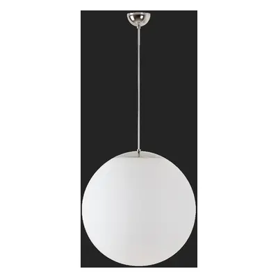 ADRIA S4 závěsné skleněné svítidlo nerez leštěná / bílá IP40 4000 K 41W LED DALI - OSMONT