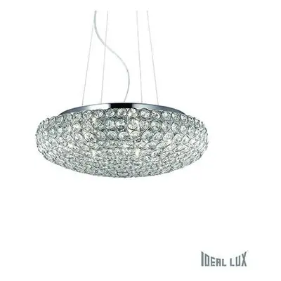 Závěsné svítidlo Ideal Lux King SP7 cromo 087979 - IDEALLUX