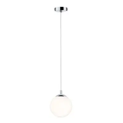 Závěsné svítidlo Globe IP44 E27 20W satin / chrom - PAULMANN