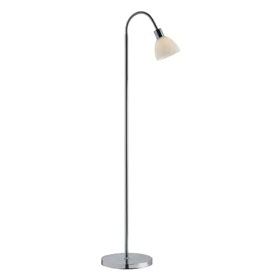 Stojací lampa Ray 1x40W E14 chrom opál - NORDLUX