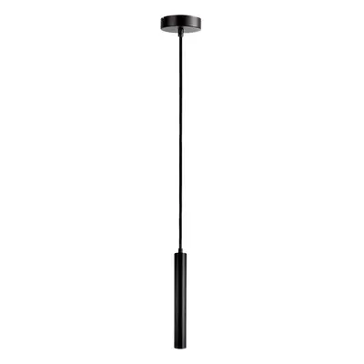 Deko-Light závěsné svítidlo, Slim, 5 W, DIM, 2700 K, 220-240V 500 lm tmavě černá RAL 9005 - LIGH