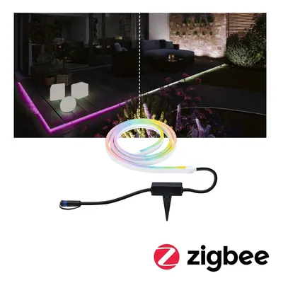 Plug & Shine LED pásek Smart Home Zigbee Smooth IP67 RGBW 11W bílá - PAULMANN